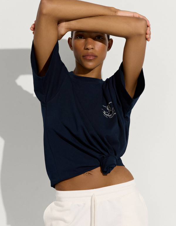 ﻿Футболка WEEKEND CLUB MINI / Navy Blue 