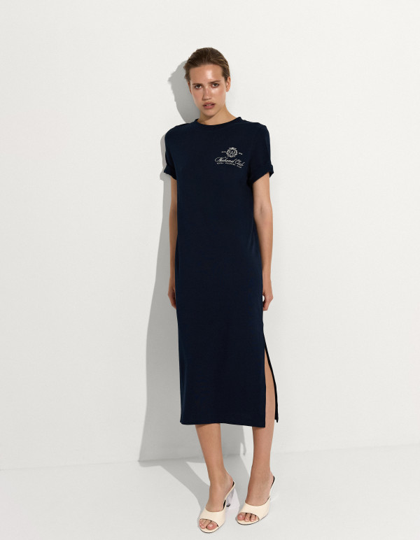 Сукня-футболка WEEKEND CLUB / Navy Blue