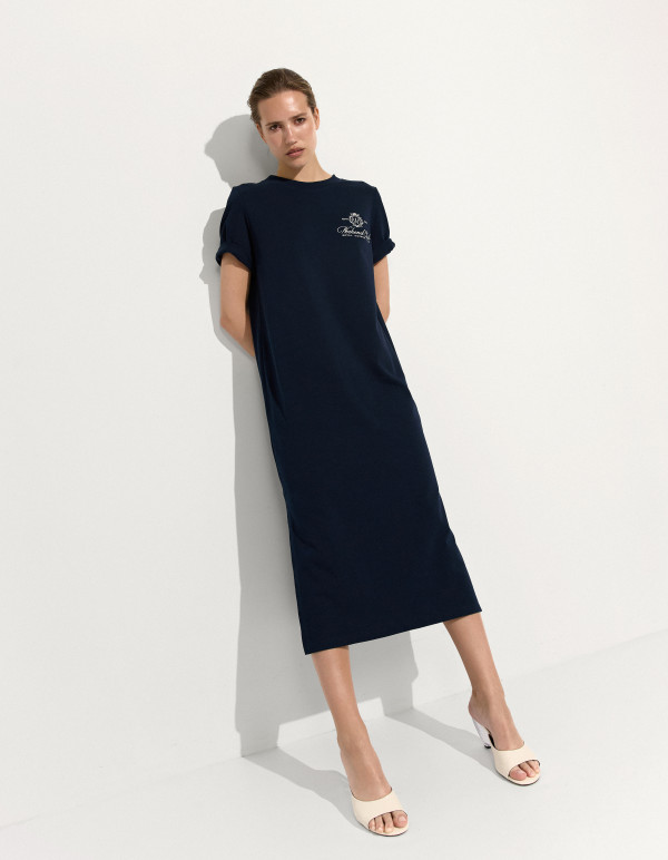 Сукня-футболка WEEKEND CLUB / Navy Blue