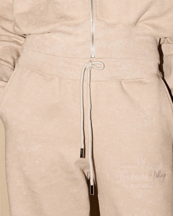 БРЮКИ JARDIN DU VILLAGE  Washed Sand