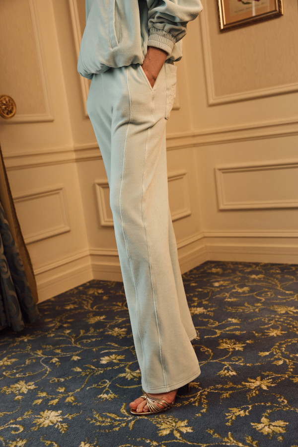 КОСТЮМ VELOUR | MINT / MILK