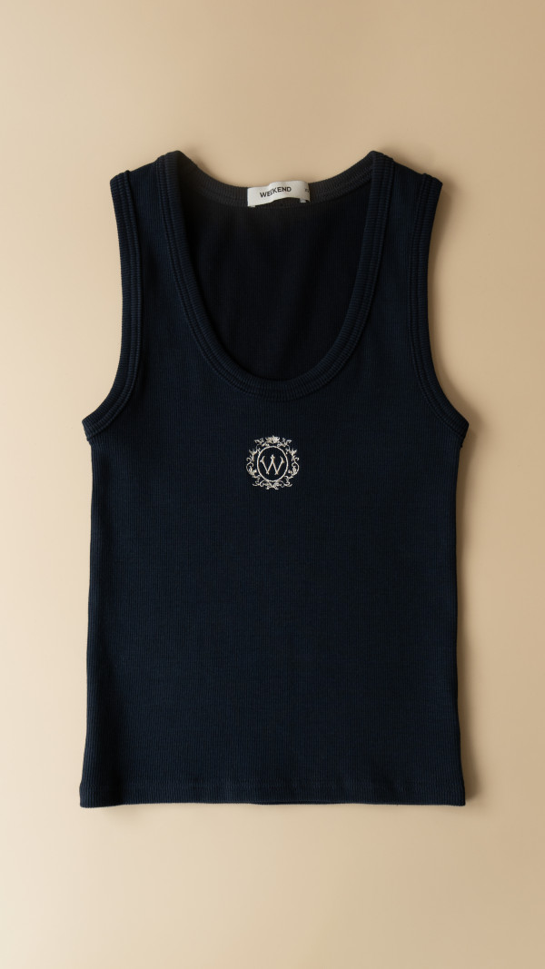 МАЙКА У РУБЧИК | NAVY BLUE / MILK