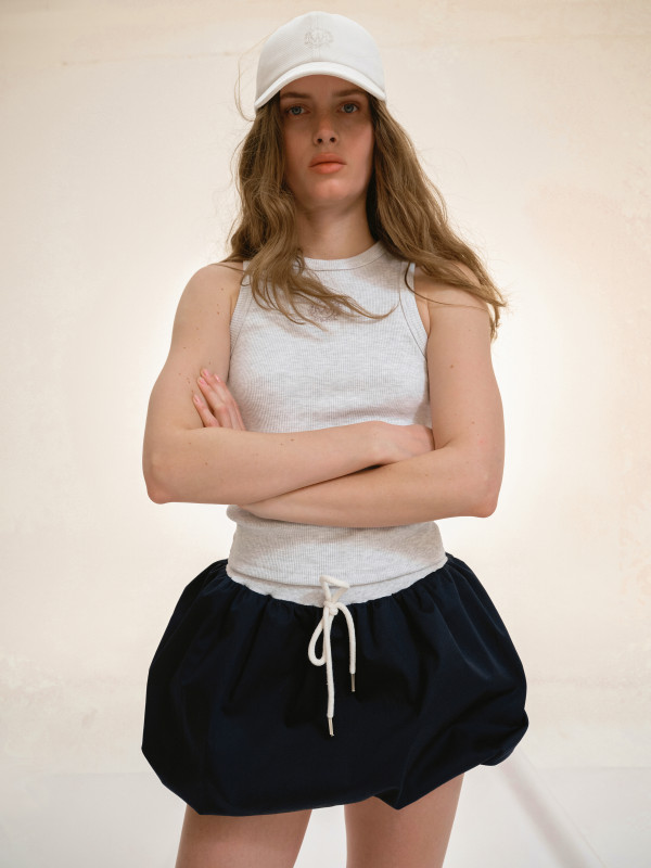 СПІДНИЦЯ BLOOM | NAVY / GREY