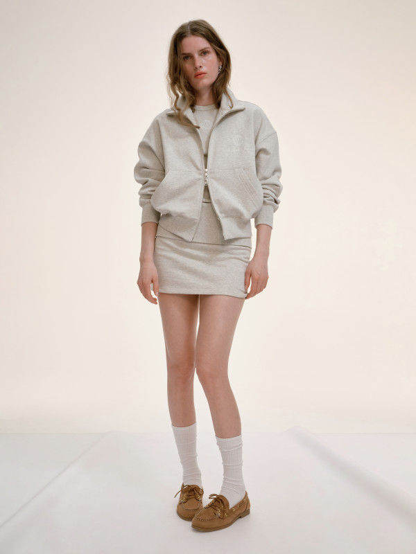 ДАБЛ ЗІП | OATMEAL HEATHER / MILK