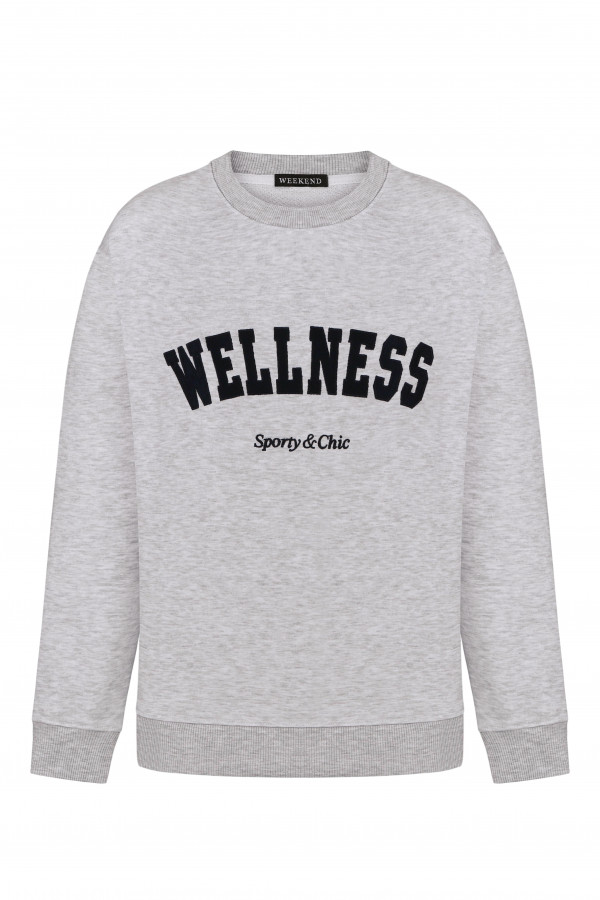 СВІТШОТ WELLNESS CLUB Grey