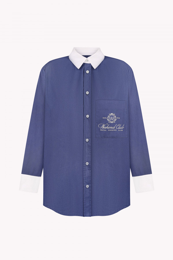 Сорочка WEEKEND CLUB / Steel Blue