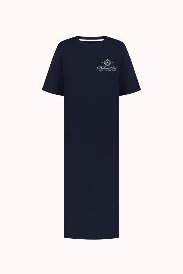 Сукня-футболка WEEKEND CLUB / Navy Blue