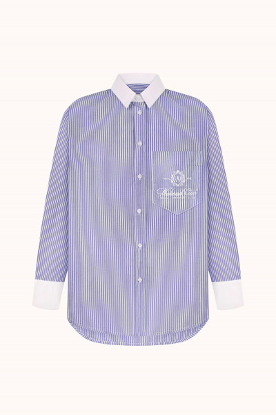 СОРОЧКА WEEKEND CLUB Blue Stripe