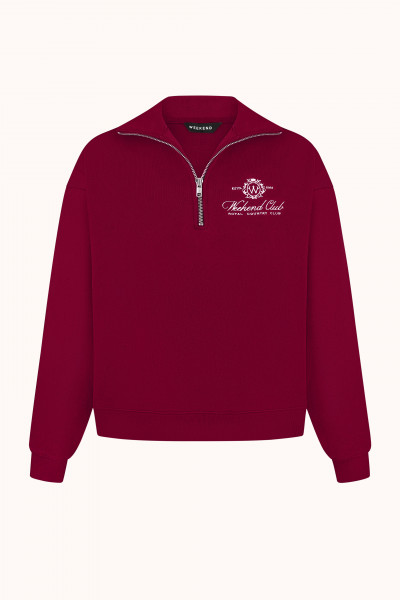 СВІТШОТ ПОЛО УТЕПЛЕНЕ WEEKEND CLUB Bordeaux