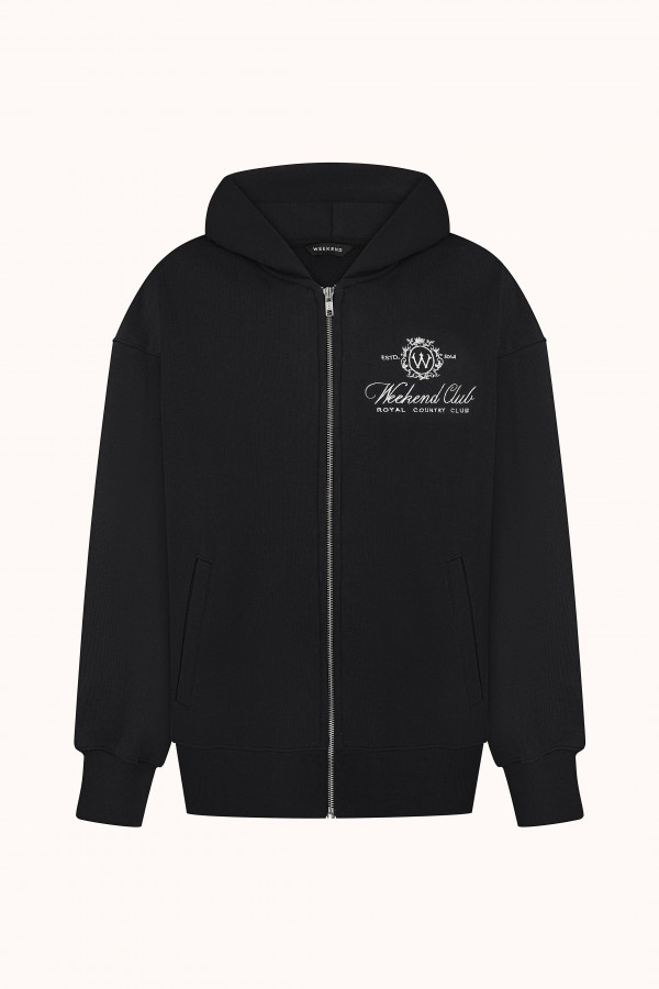 ЗІП ХУДІ УТЕПЛЕНЕ WEEKEND CLUB Black