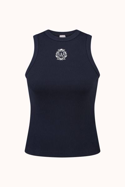 ТОП У РУБЧИК | NAVY BLUE / MILK