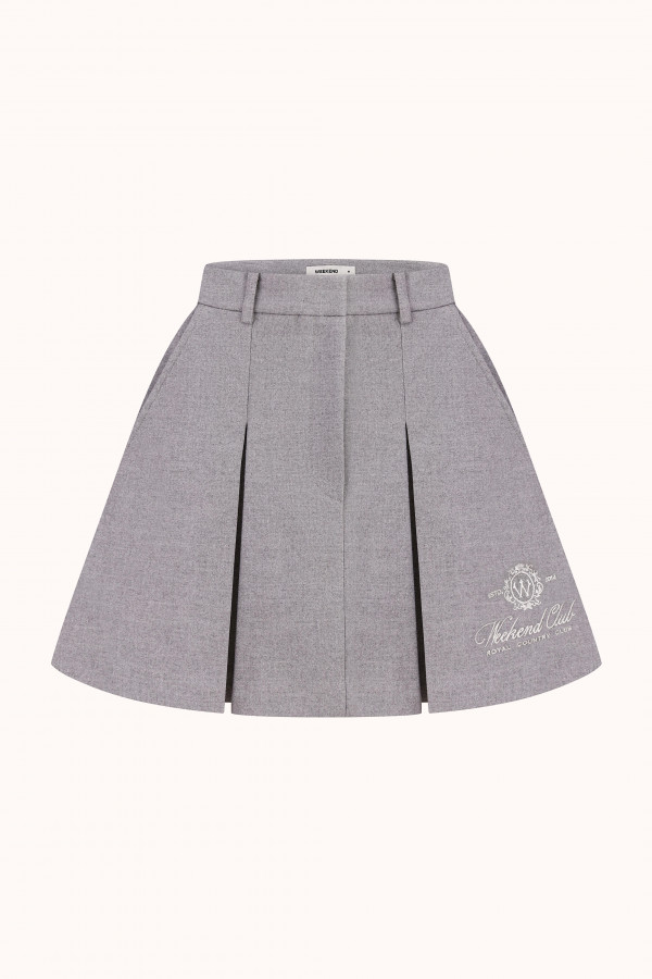 СПІДНИЦЯ WEEKEND CLUB Light Grey