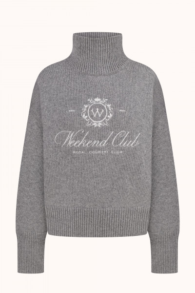 СВЕТР З ГОРЛОМ WEEKEND CLUB Grey