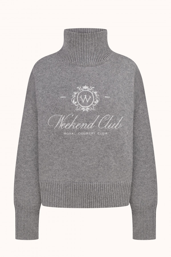 СВЕТР З ГОРЛОМ WEEKEND CLUB Grey