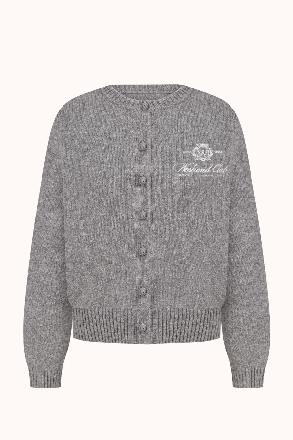 КАРДИГАН WEEKEND CLUB Grey