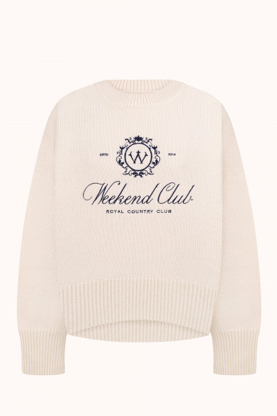 СВЕТР WEEKEND CLUB Milk
