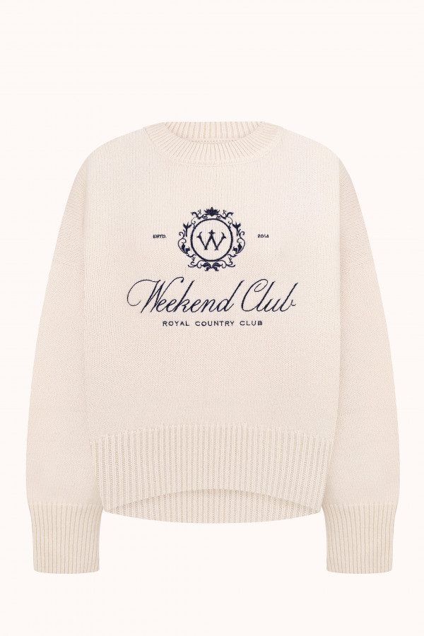 СВЕТР WEEKEND CLUB Milk