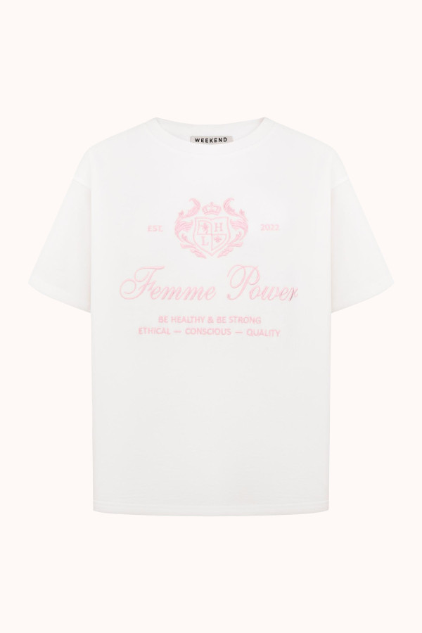 ФУТБОЛКА FEMME POWER| MILK 