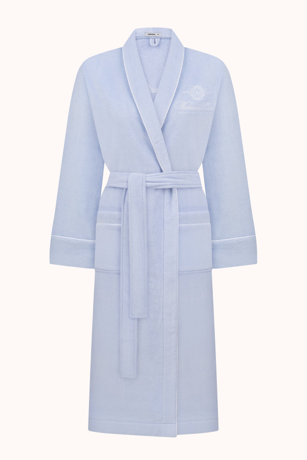 ХАЛАТ WEEKEND CLUB |  BLUE / WHITE