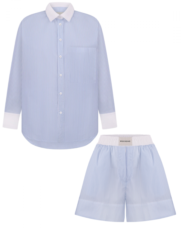 Комплект WEEKEND CLUB  Blue Stripe: Shorts