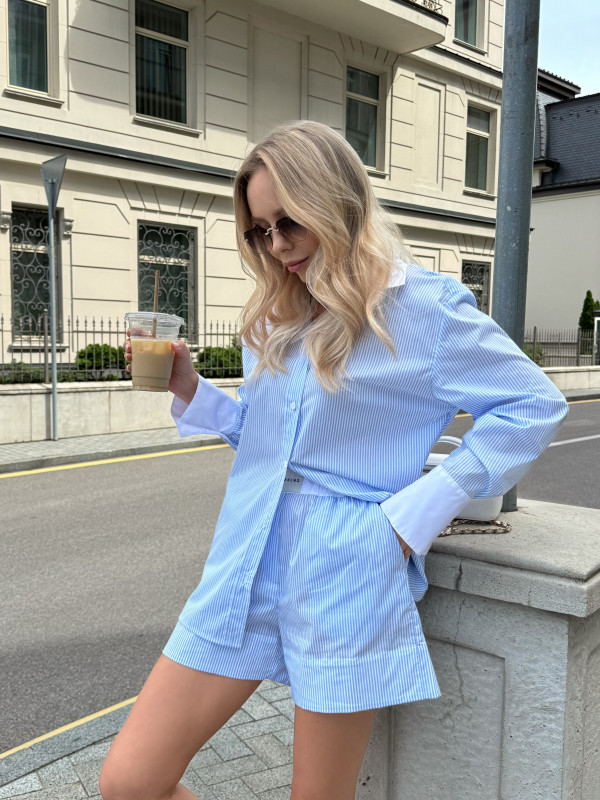 Комплект WEEKEND CLUB  Blue Stripe: Shorts