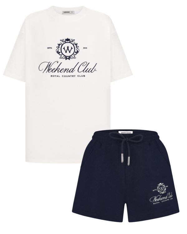 Костюм WEEKEND CLUB Milk & Blue Navy