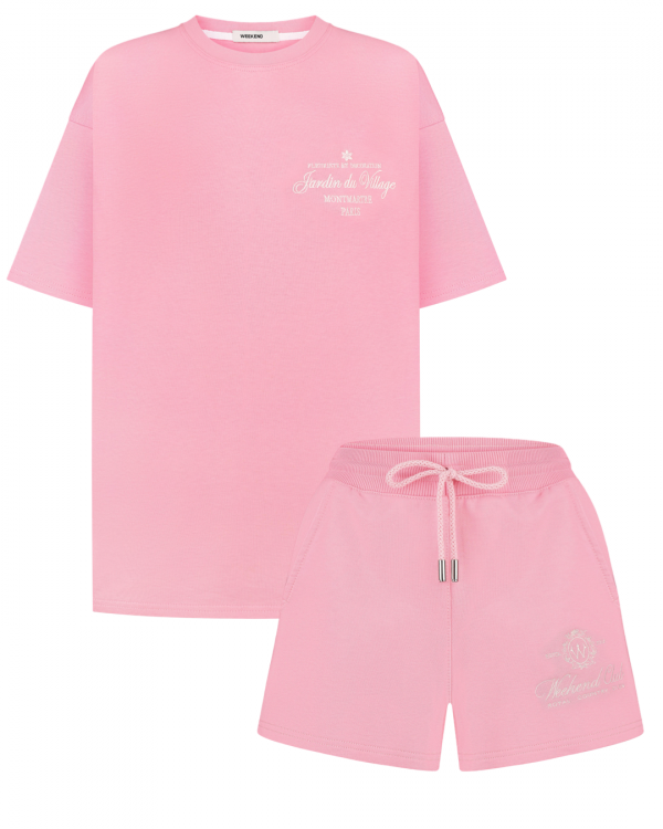 Сет JARDIN DU VILLAGE & WEEKEND CLUB: T-Shirt, Shorts
