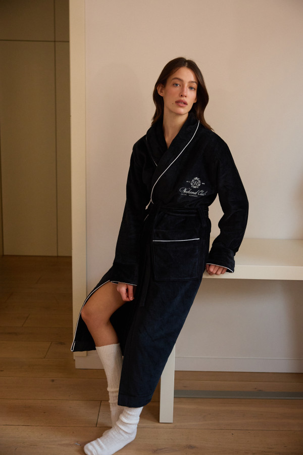 ХАЛАТ WEEKEND CLUB Black