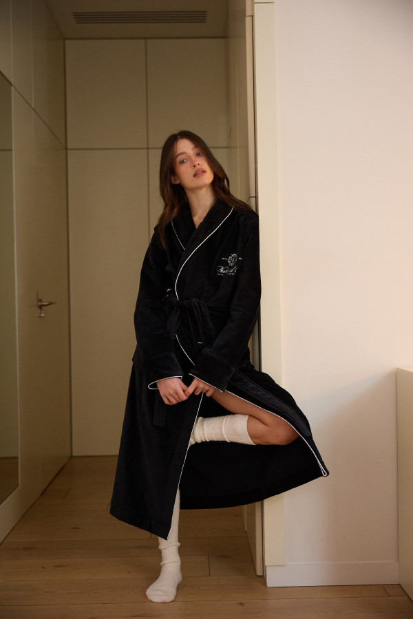 ХАЛАТ WEEKEND CLUB Black