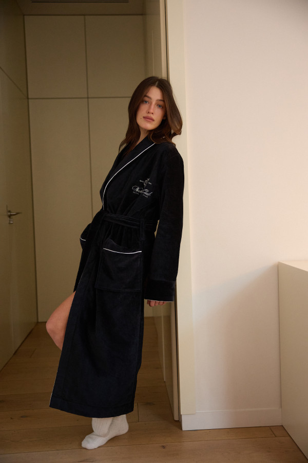 ХАЛАТ WEEKEND CLUB Black