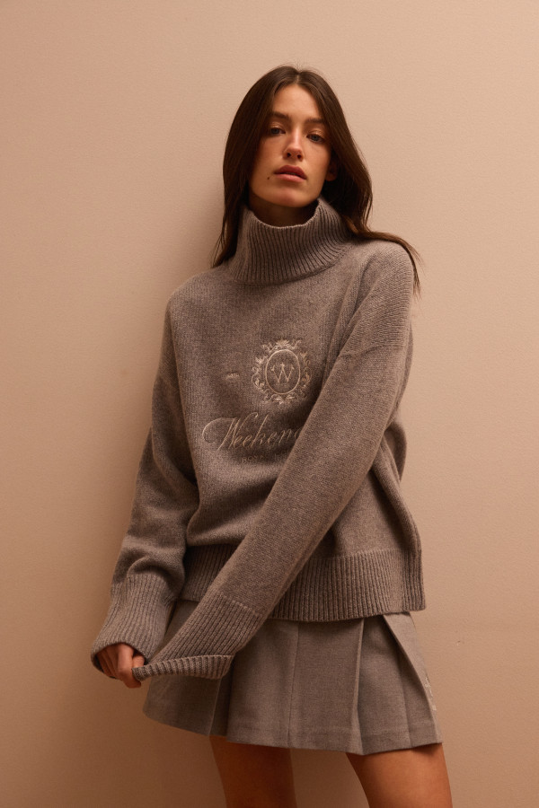 СВЕТР З ГОРЛОМ WEEKEND CLUB Grey