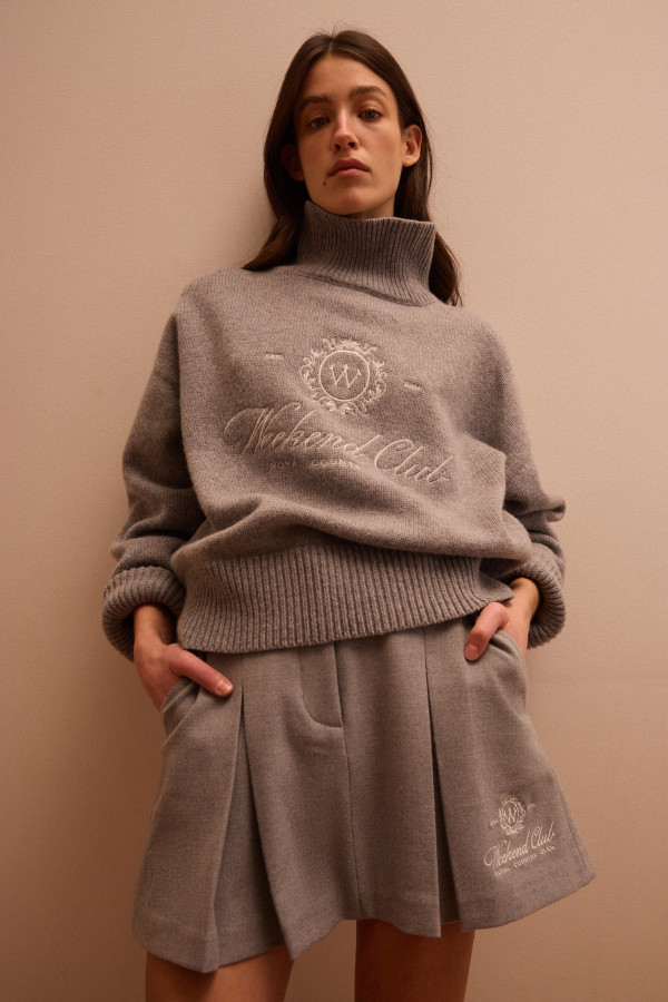 СВЕТР З ГОРЛОМ WEEKEND CLUB Grey
