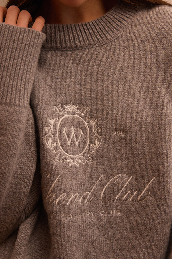 СВЕТР WEEKEND CLUB Grey
