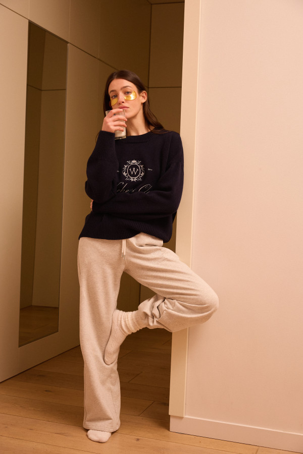 БРЮКИ УТЕПЛЕНІ WEEKEND CLUB Oatmeal heather FW ’26