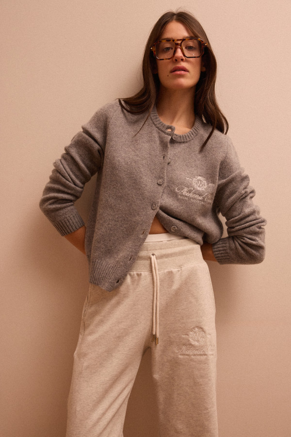 БРЮКИ УТЕПЛЕНІ WEEKEND CLUB Oatmeal heather FW ’26