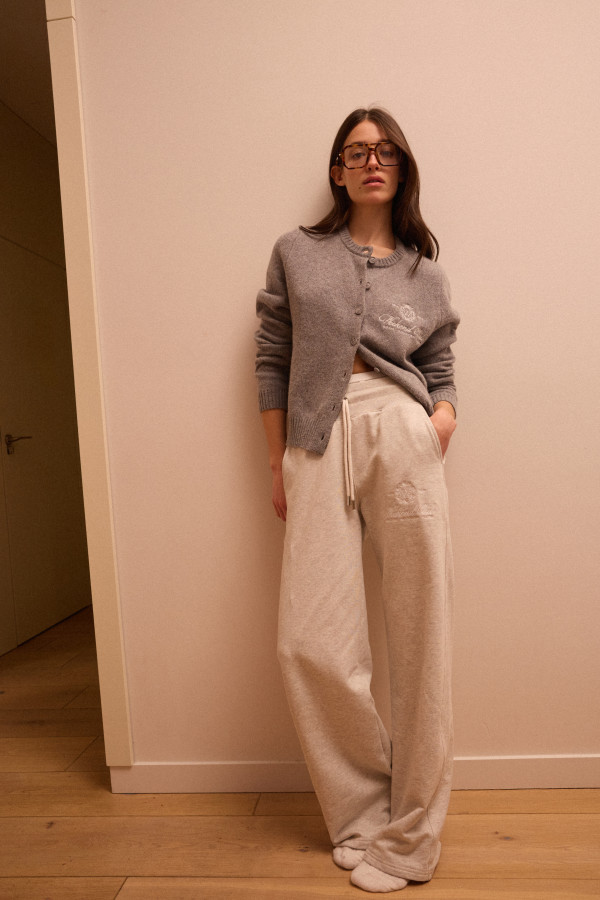 БРЮКИ УТЕПЛЕНІ WEEKEND CLUB Oatmeal heather FW ’26