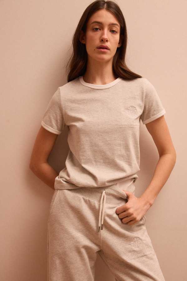 ФУТБОЛКА WEEKEND CLUB Oatmeal heather  FW ’26