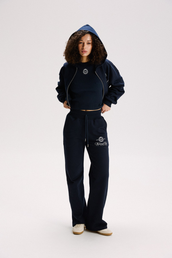 ЗІП ХУДІ УТЕПЛЕНЕ ВКОРОЧЕНЕ WEEKEND CLUB Navy Blue