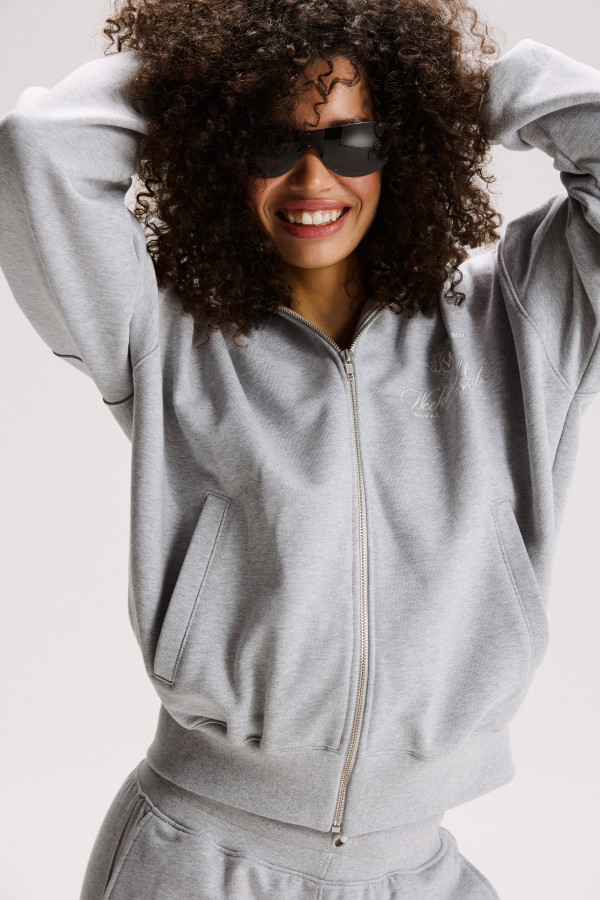 ЗІП ХУДІ УТЕПЛЕНЕ WEEKEND CLUB  Mid Grey