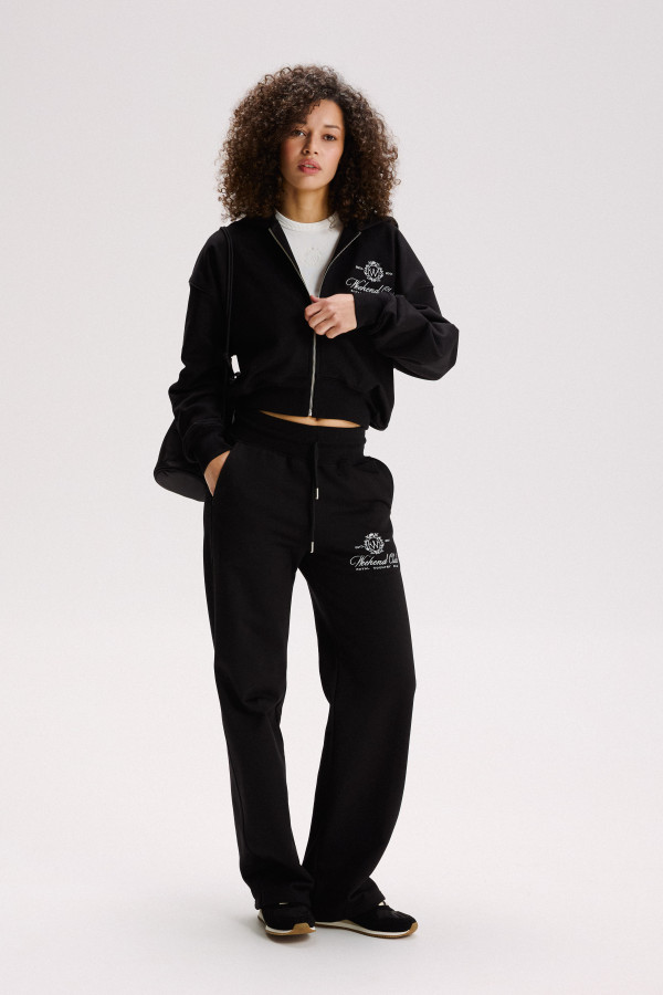 ЗІП ХУДІ УТЕПЛЕНЕ ВКОРОЧЕНЕ WEEKEND CLUB Black