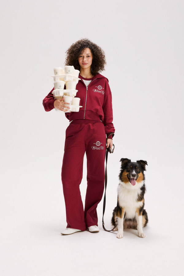 ЗІП ХУДІ УТЕПЛЕНЕ ВКОРОЧЕНЕ WEEKEND CLUB Bordeaux