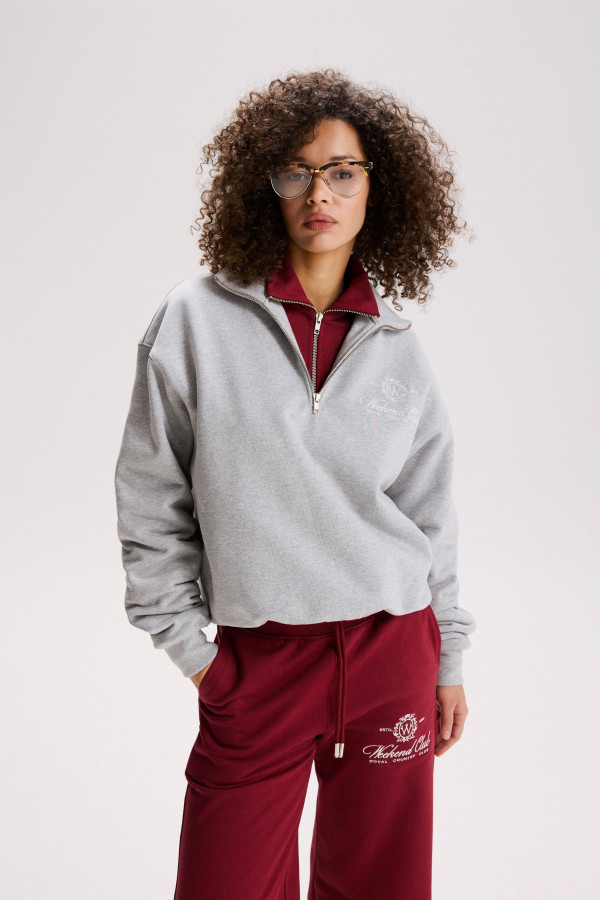 СВІТШОТ ПОЛО УТЕПЛЕНЕ WEEKEND CLUB Grey