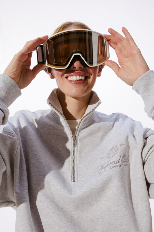 СВІТШОТ ПОЛО УТЕПЛЕНЕ WEEKEND CLUB Light Heather Grey