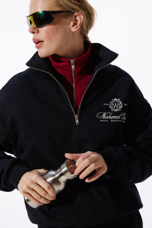 ПОЛО УТЕПЛЕНЕ WEEKEND CLUB Black