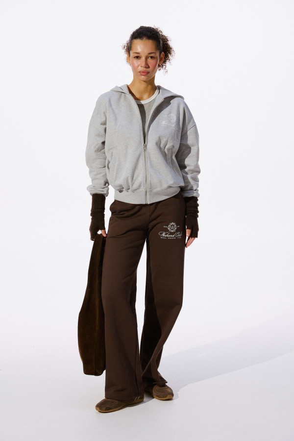 ЗІП ХУДІ УТЕПЛЕНЕ WEEKEND CLUB  Mid Grey