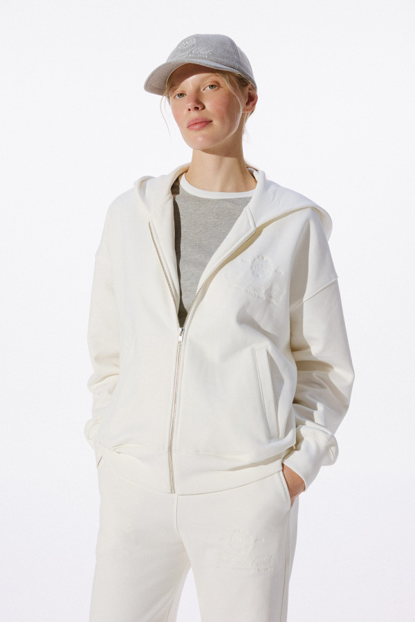 ЗІП ХУДІ УТЕПЛЕНЕ WEEKEND CLUB Milk