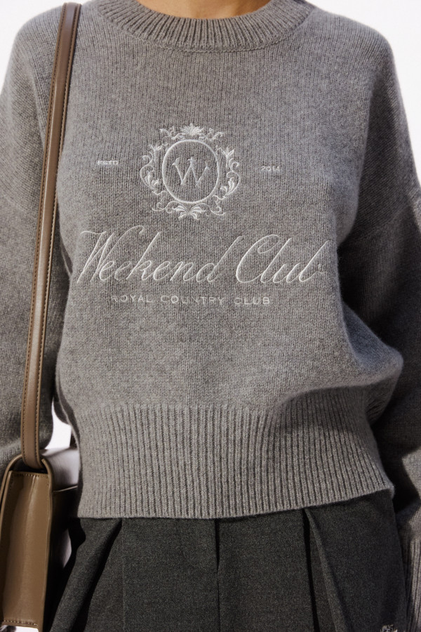 СВЕТР WEEKEND CLUB Grey