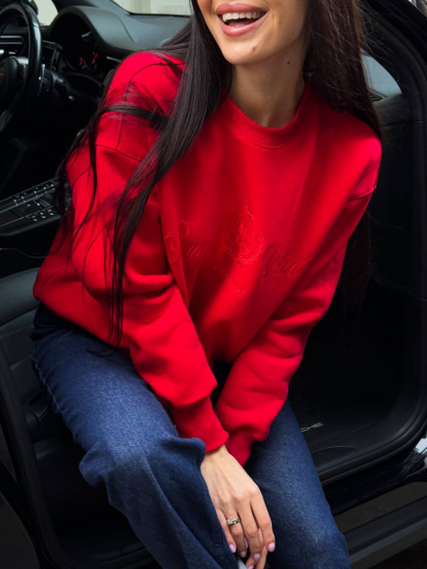 СВІТШОТ УТЕПЛЕНИЙ WEEKEND CLUB Red Royal Club