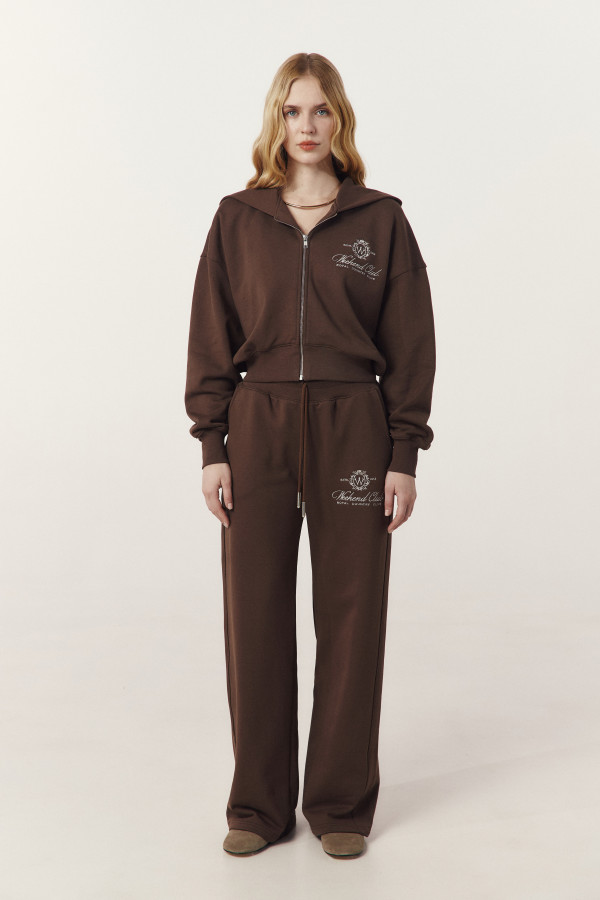 БРЮКИ WEEKEND CLUB  Brown