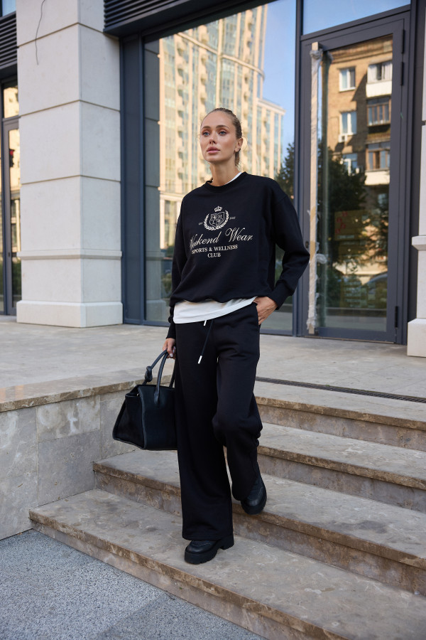 БРЮКИ WEEKEND WEAR Black